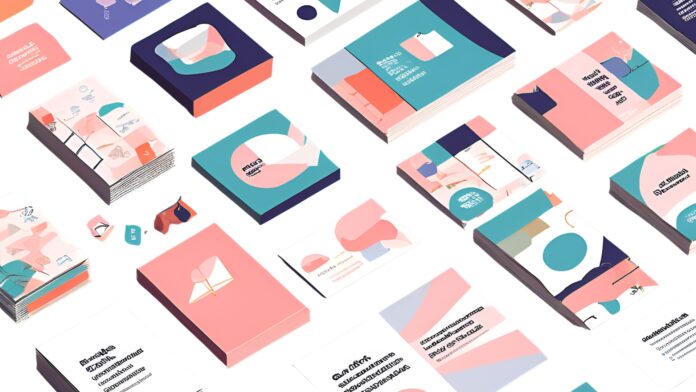 various type of b2b product promotion material - marconpra